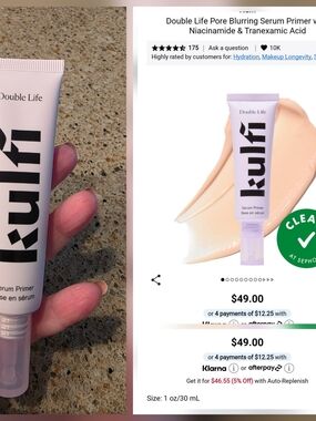 Kulfi Double Life Pore Blurring Serum Primer